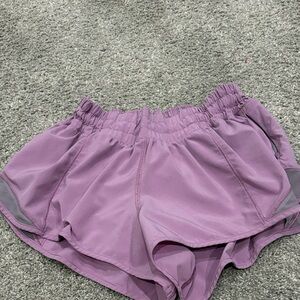Lululemon Athletica Lavender Athletic Shorts